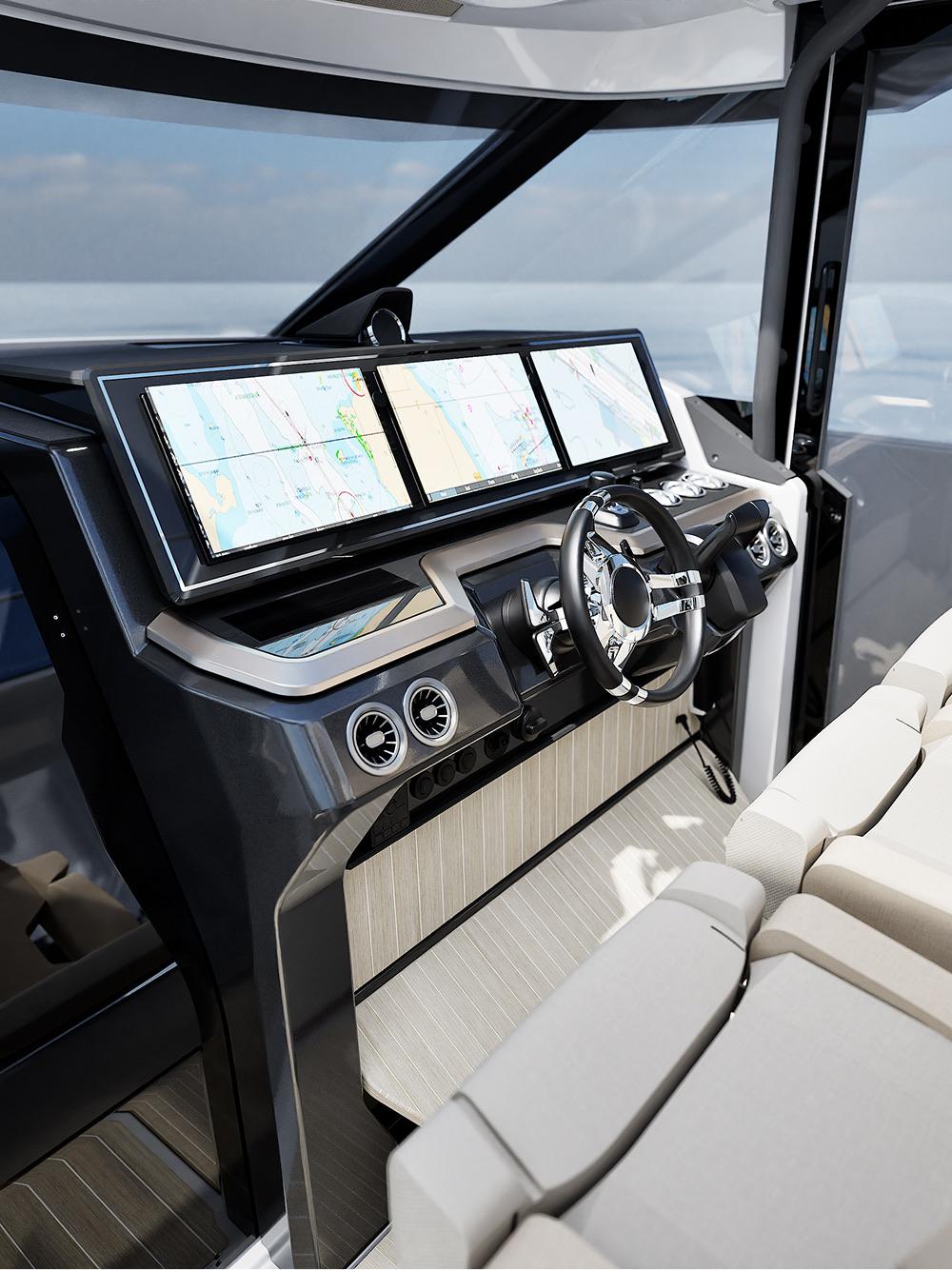 Poste de pilotage modulable